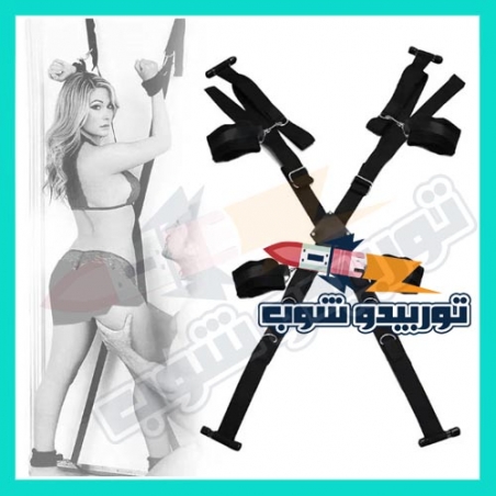 أطقم كلبشات عملية - كلبش باب مزدوج بشكل X للتحكم